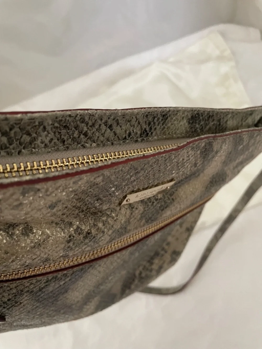 Kate Spade Snakeskin Purse